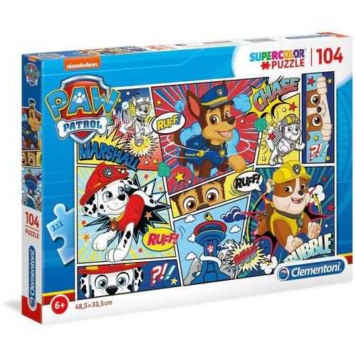 Paw Patrol Collage 104 piece Puzzle