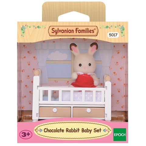 Sylvanian Families Chocolate Rabbit Baby Set