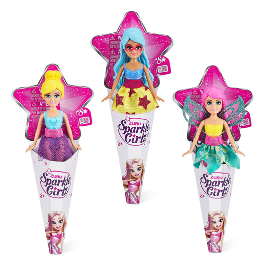 Sparkle Girlz Mini Cone Doll