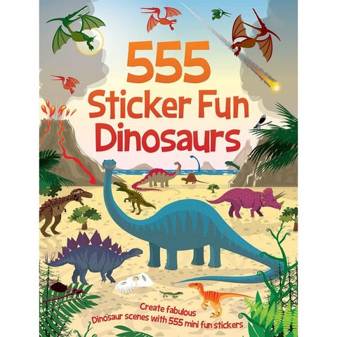 Sticker Book Fun Dinosaurs