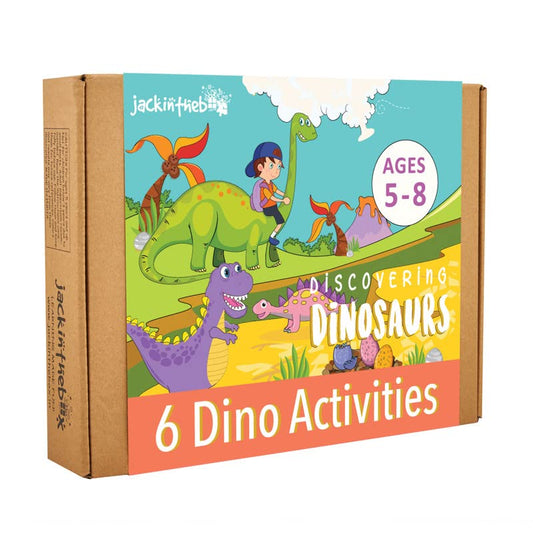 Discovering Dinosaurs 6 in 1 craft box