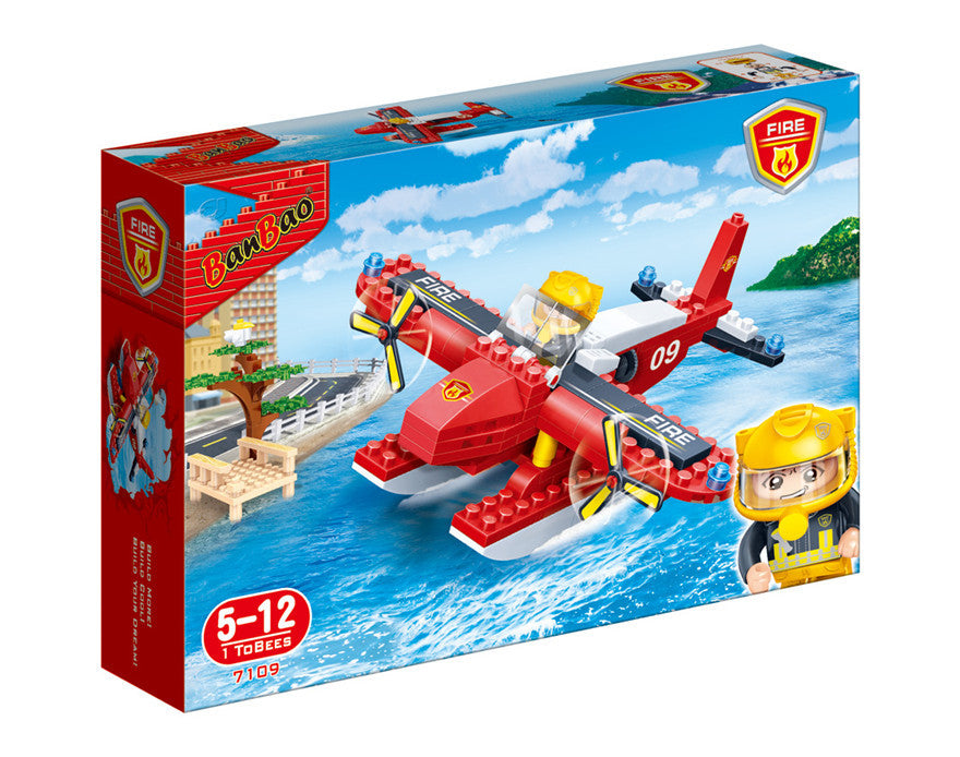 kidz-stuff-online - Fire Float Plane banbao 7109