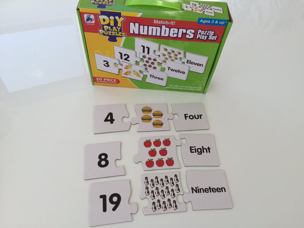 kidz-stuff-online - Match It Numbers Puzzle