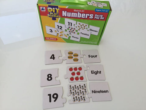 Match It Numbers Puzzle
