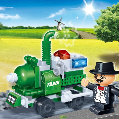 kidz-stuff-online - Banbao Gift Series Steam Engine - 8042