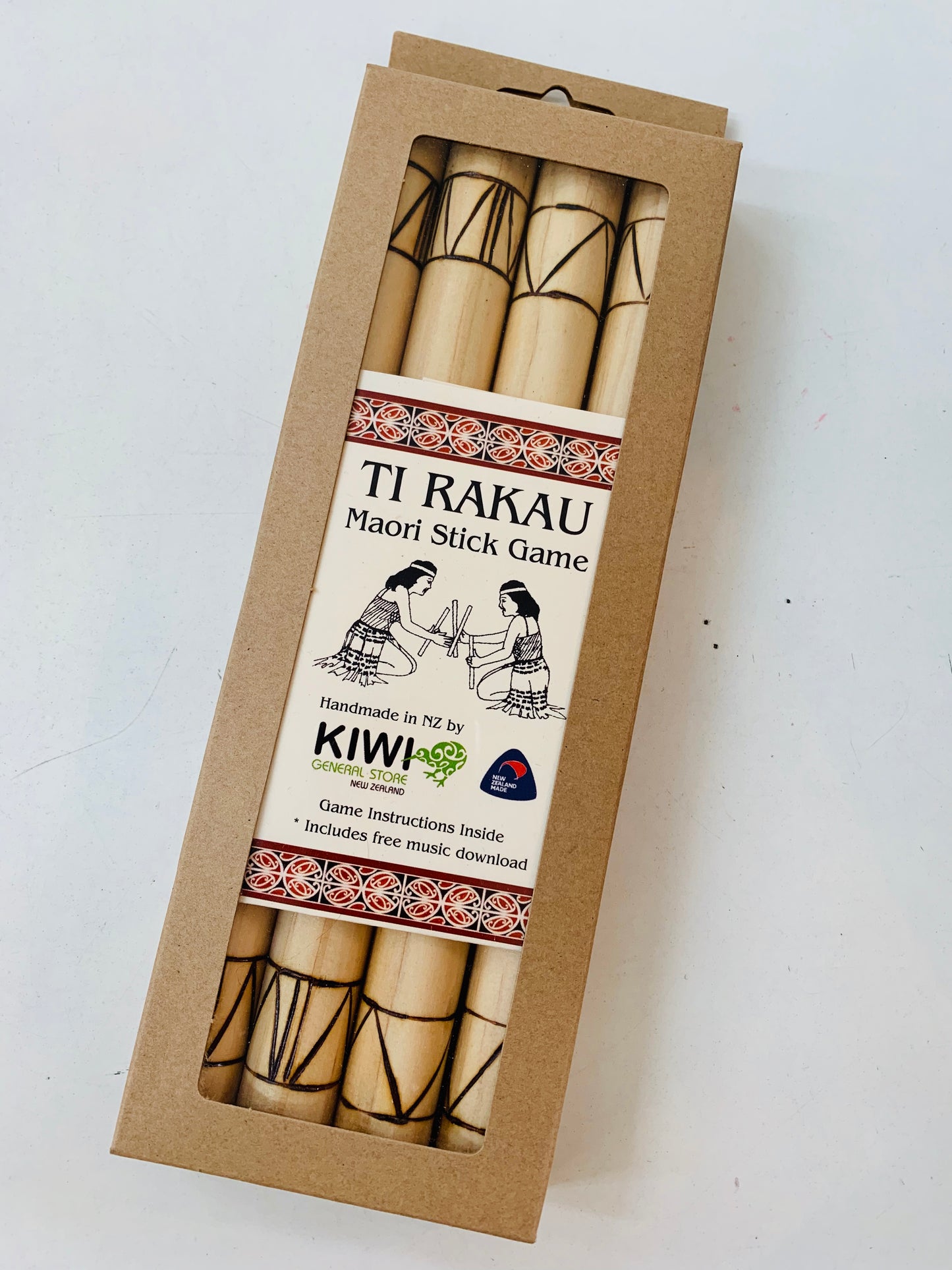 kidz-stuff-online - Ti Rakau Maori stick game