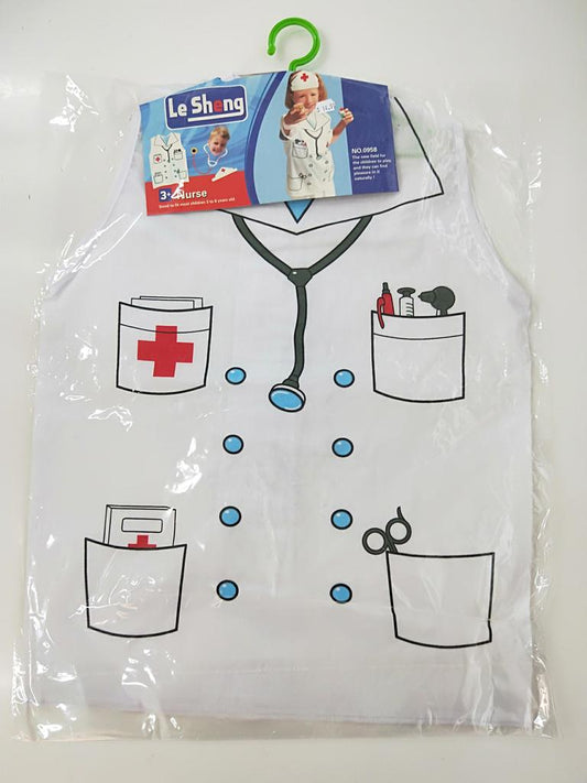 Childs Nurse Vest Costume