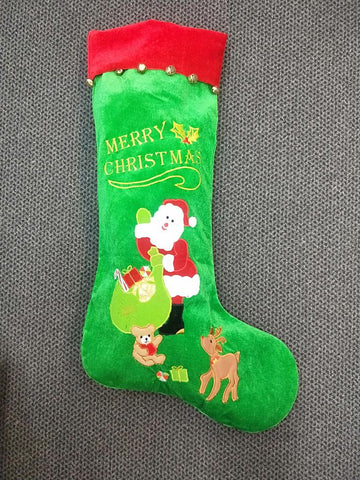 Christmas Stocking with bells