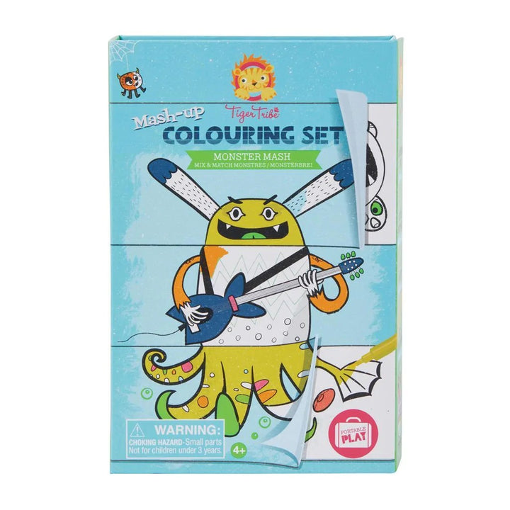 Tiger Tribe Colouring Set Monster Mash