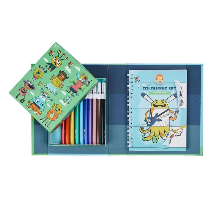 Tiger Tribe Colouring Set Monster Mash