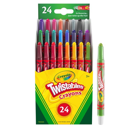 Crayola Twistables Crayons 24 Pack