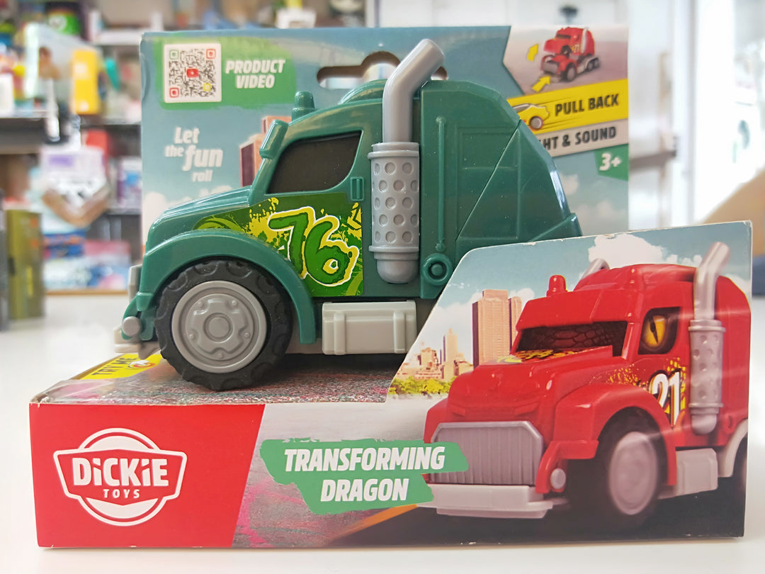 Dickie Toys Transforming Dragon Green