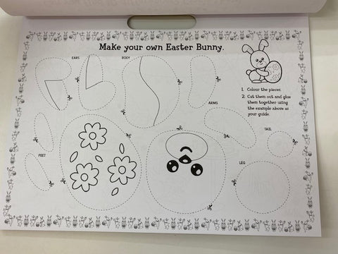Easter Giant Activity and colouring Pad