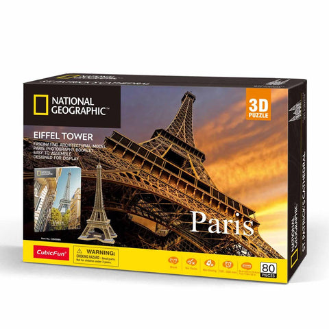 Eiffel Tower National Geographic 3D Puzzle