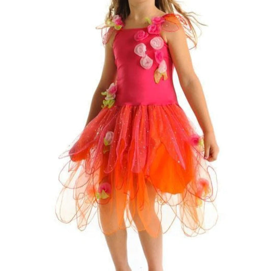 Crystal Fairy Dress Hot Pink - Small