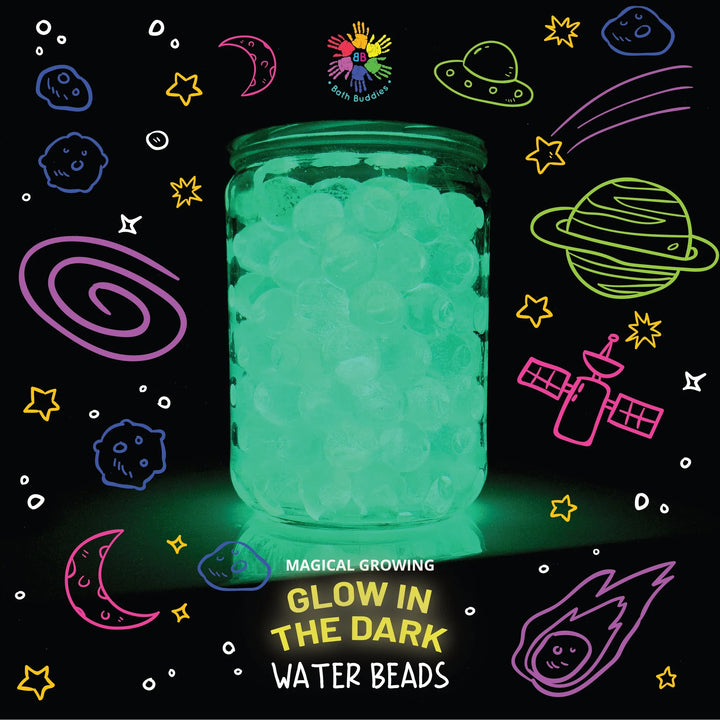 water beads glow in dark