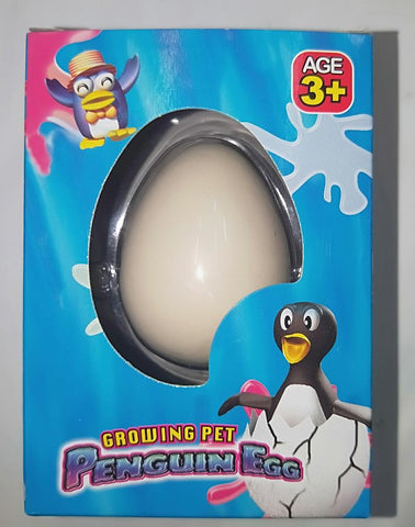 Growing pet Penguin Egg