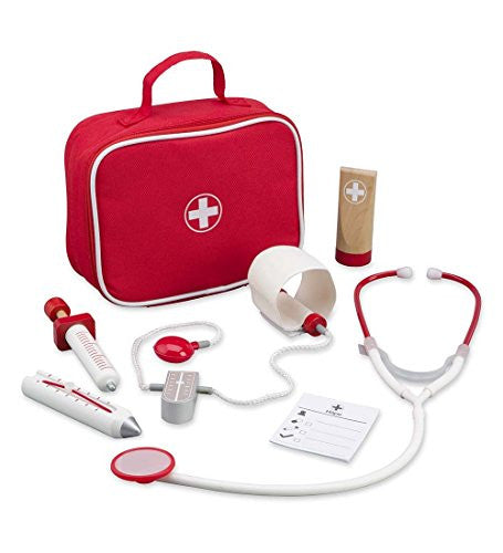 kidz-stuff-online - Wooden Doctor on call Kit hape
