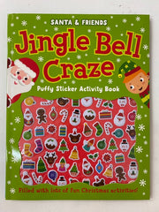 Jingle Bell Craze Puffy Sticker Activity Book