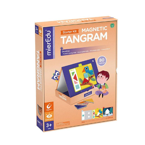 Magnetic Tangram Starter Kit - 80 challenges