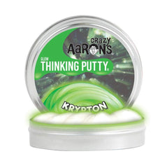 Crazy Aarons Glowing Putty Krypton