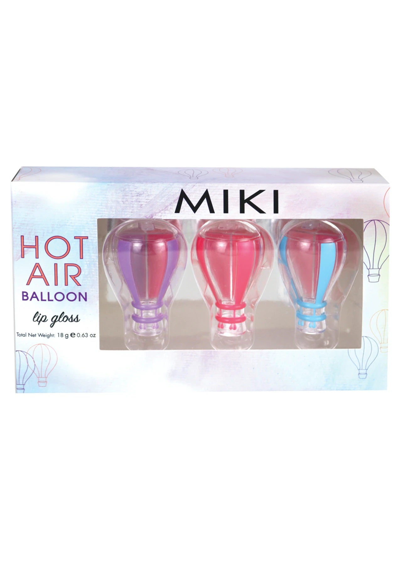 Miki Hot Air Balloon Lip Gloss