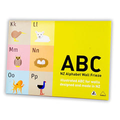 NZ ABC Wall Frieze
