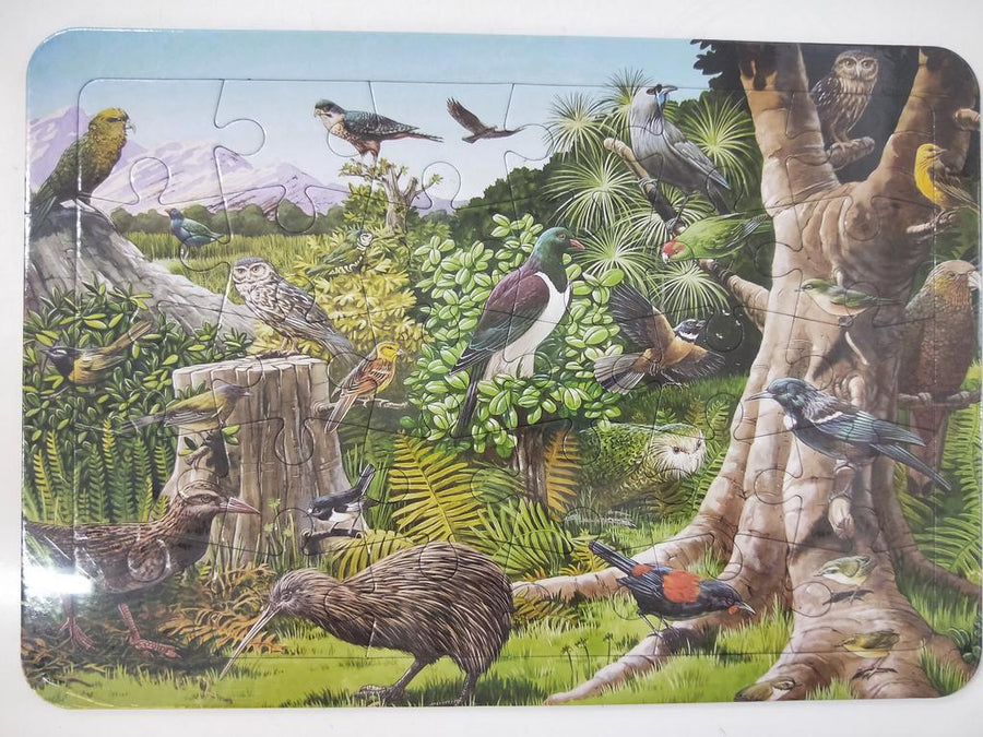 NZ Birds Puzzle - 30 pieces