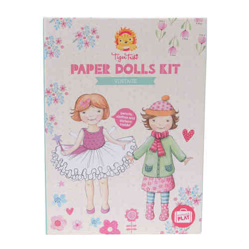 kidz-stuff-online - Tiger Tribe Piccolo Paper Dolls Kit