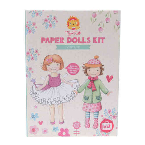 Tiger Tribe Piccolo Paper Dolls Kit