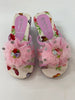 Dress Up Shoes - F7087 Pink Flower Shoes