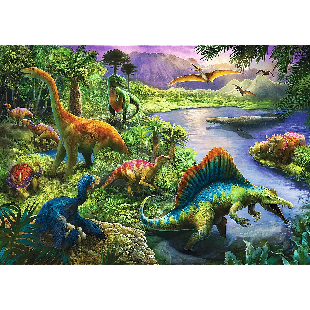 200 piece Predatory Dinosaur Puzzle