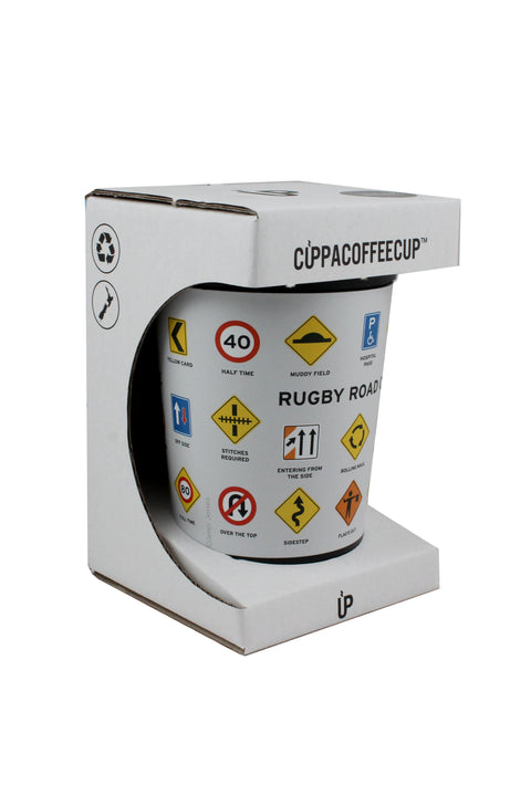 Rugby Road Code Coffee Cup