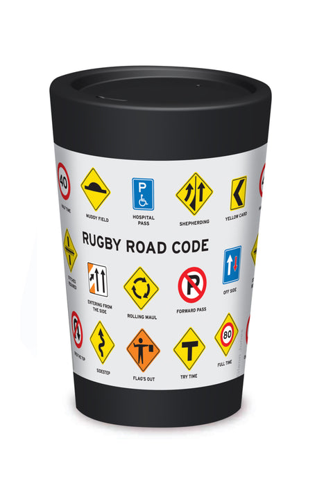 Rugby Road Code Coffee Cup