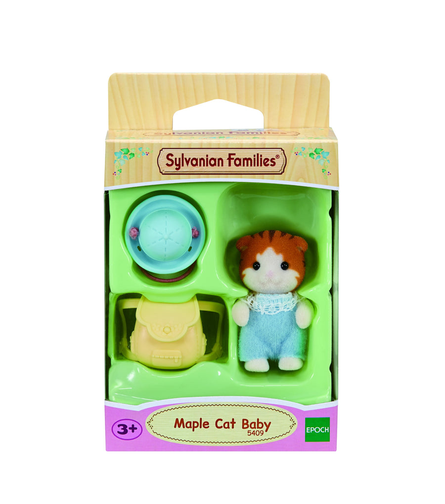 sylvanian families maple cat baby