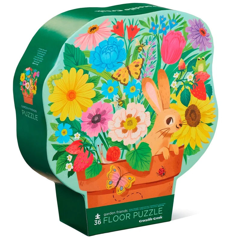 36p Garden Friends Floor Puzzle