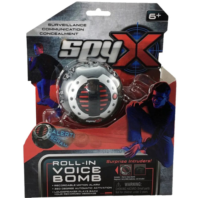 SpyX Roll-in Voice Bomb