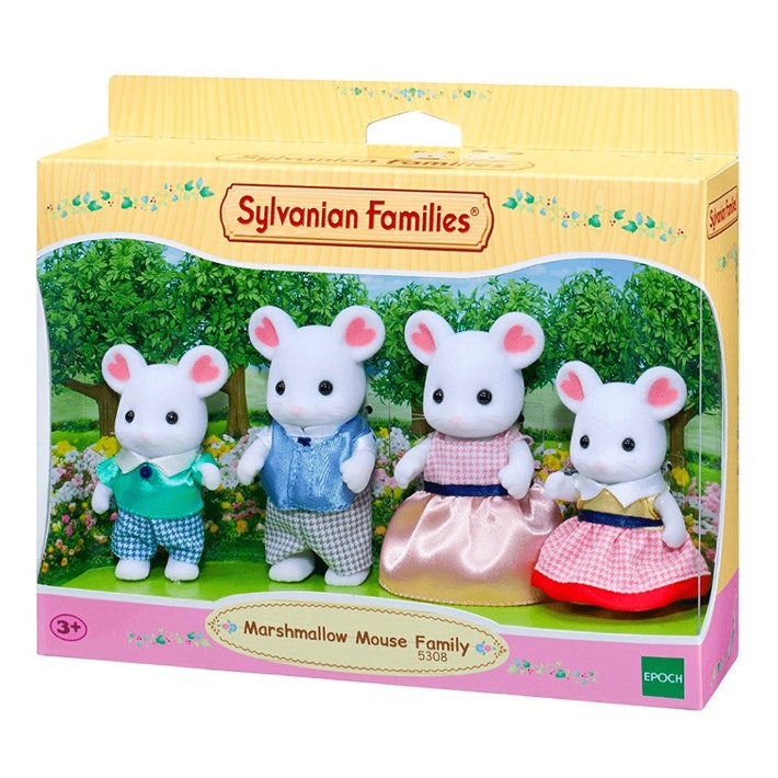 Marshmallow Mouse Family