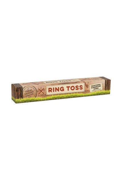 Wooden Ring Toss Set