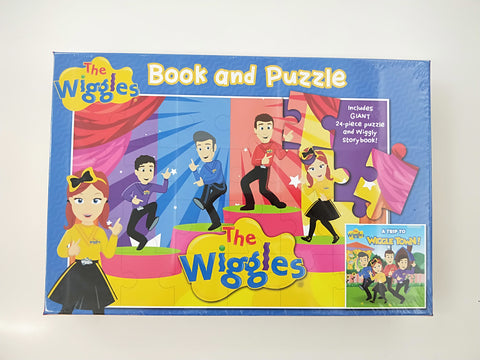 The Wiggles Book and Puzzle