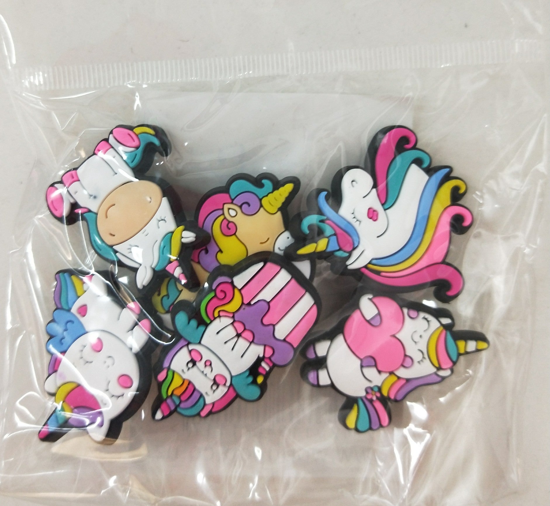 Unicorn store croc charms