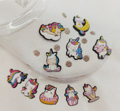 Unicorn Crocs Charms