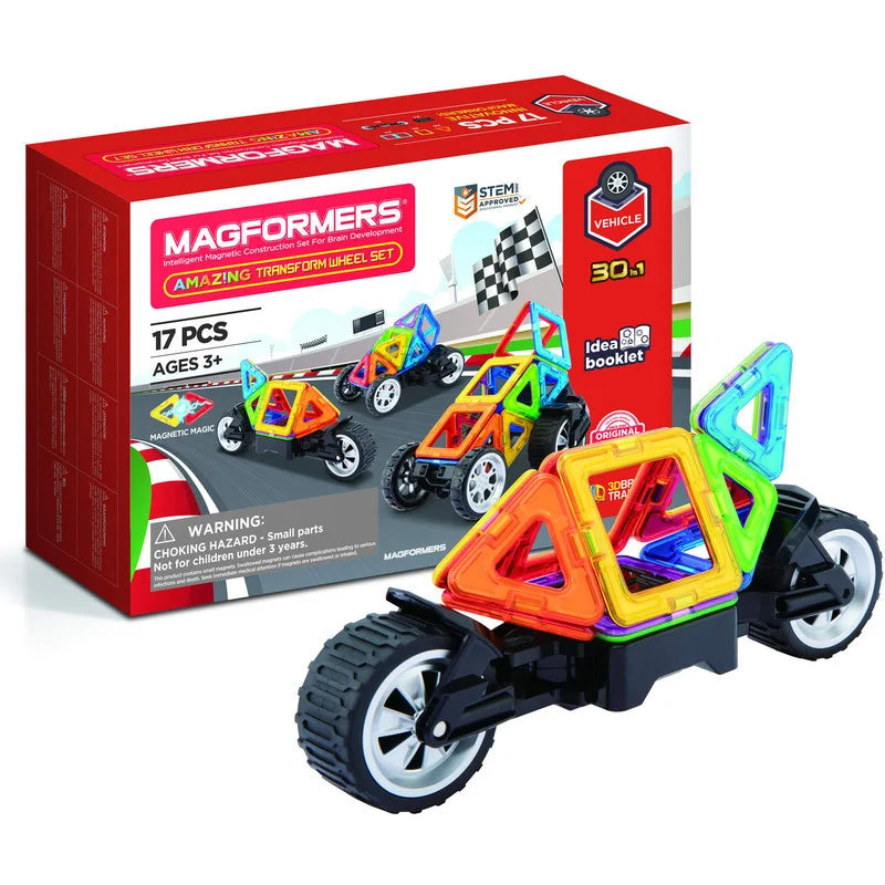 Magformers Transform Wheel 17 piece set