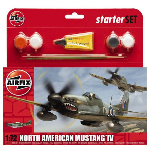 Airfix Starter Set North American Mustang IV