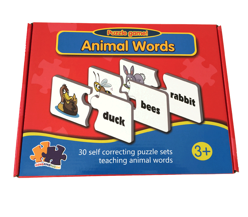kidz-stuff-online - Match it Animal Words