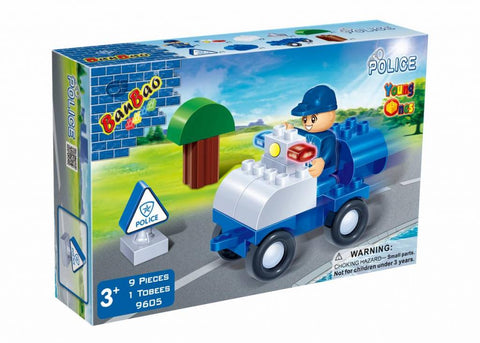 Young Ones 9 Piece Police Set - 9605