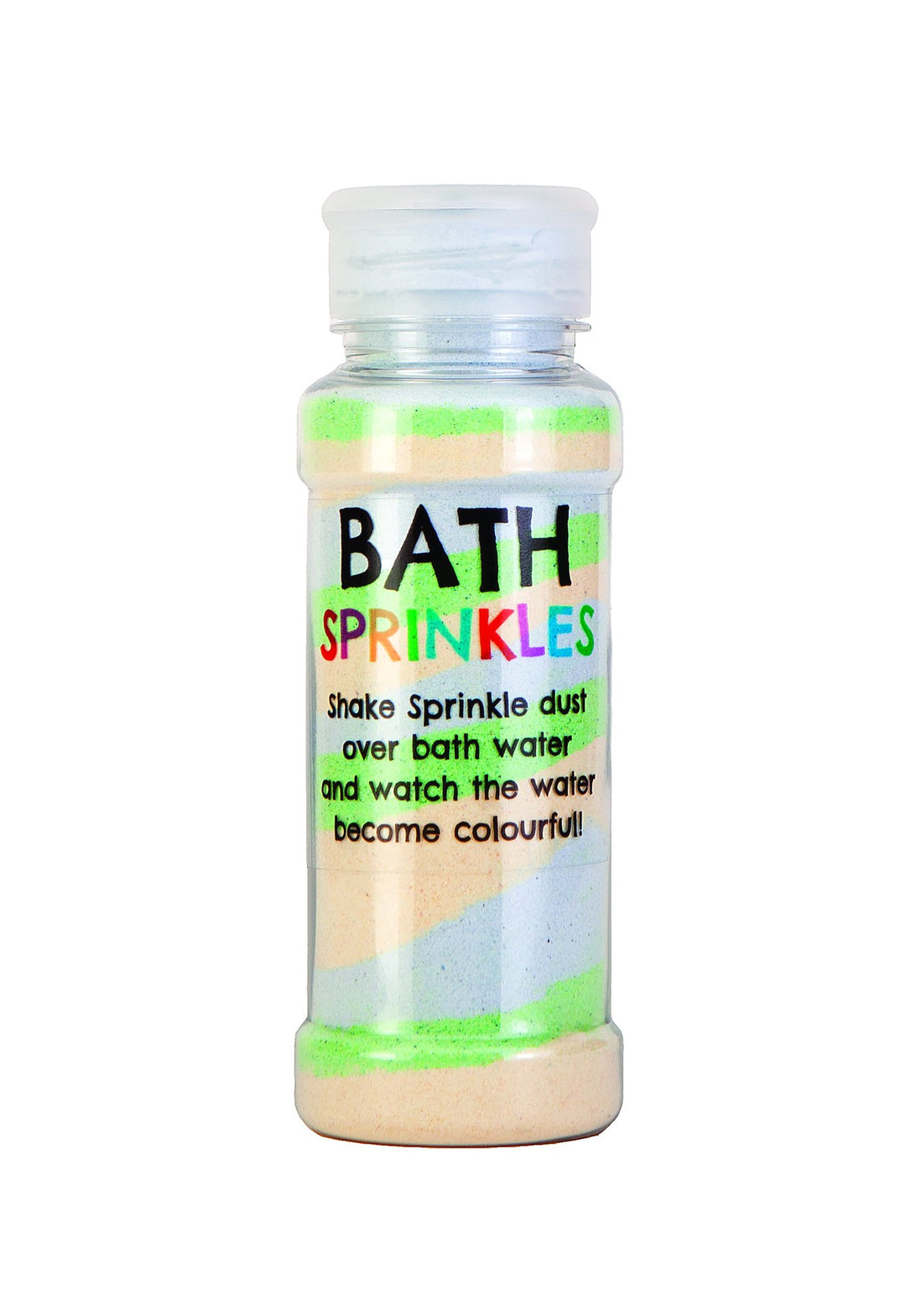 bath sprinkles green