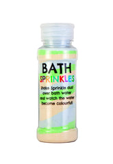 bath sprinkles green