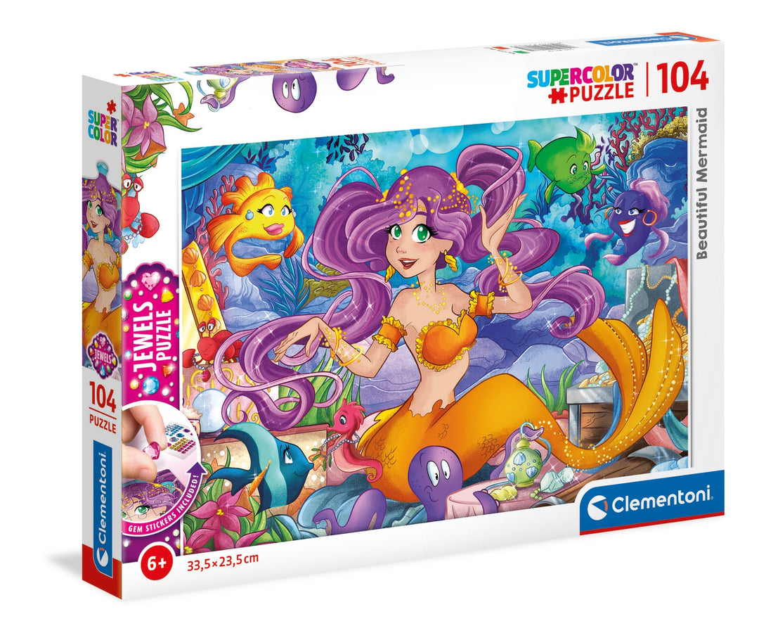 Beautiful Mermaid puzzle 104 piece