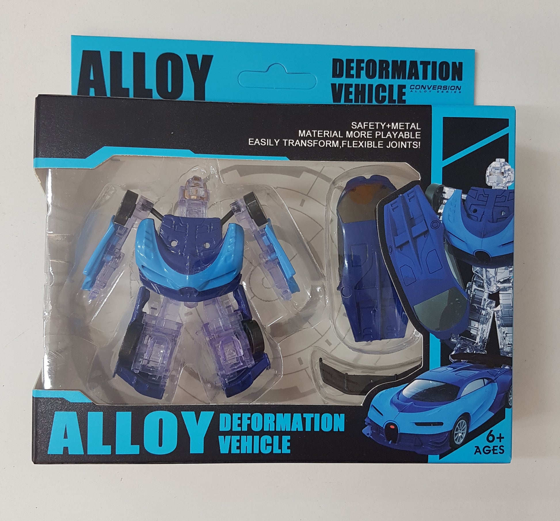 Robot Educational Transformation Blue